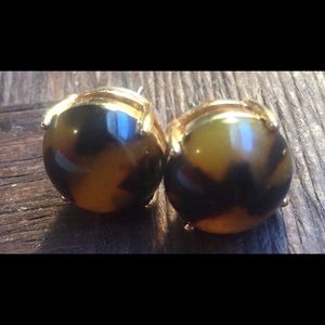 KS animal print large studs